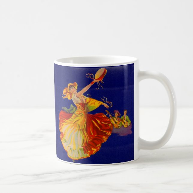 Mug belle danseuse espagnole (Droite)