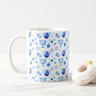 Mug Belle décoration de partie heureuse de Hanoukka