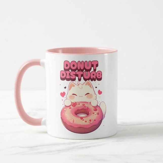 Mug Belle Donut de chat (Gauche)