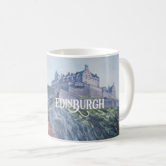 Mug Belle Ecosse Édimbourg Château des beaux-arts