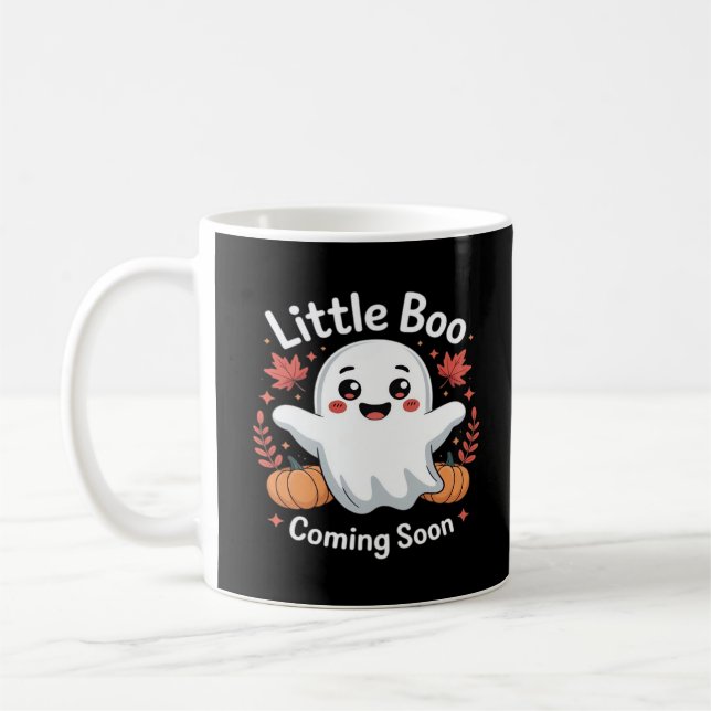 Mug Belle Faire-part de grossesse Halloween (Gauche)
