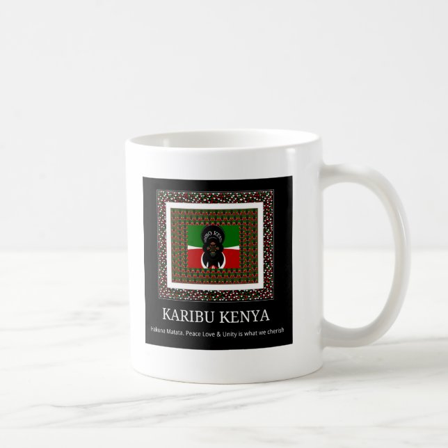 Mug Belle Fantastique Feminine Kenya Hakuna Matata (Droite)