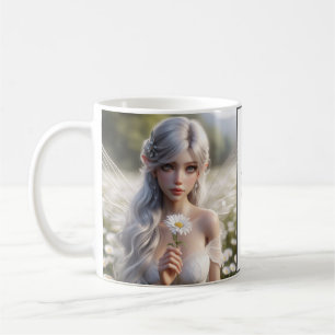 Mug Belle fée d'avril en marguerite