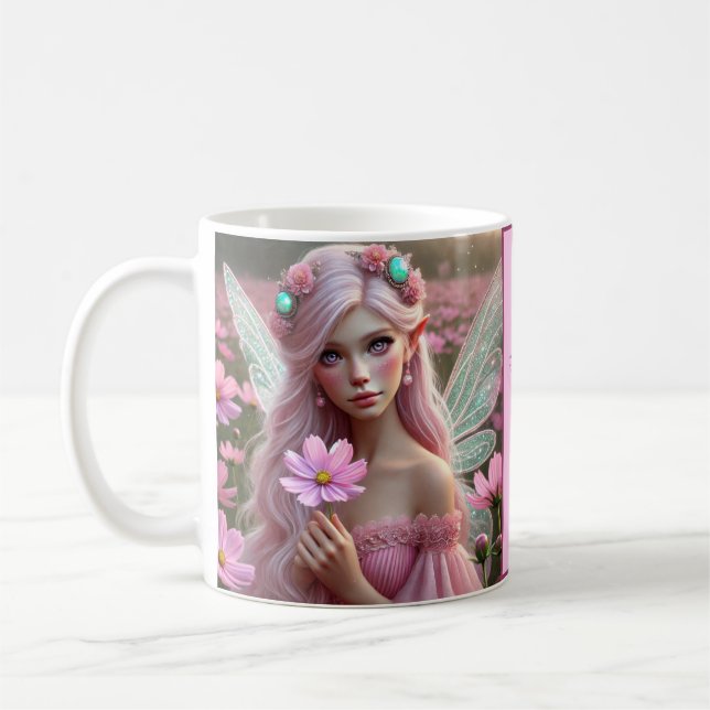 Mug Belle fée d'octobre à Cosmos (Gauche)