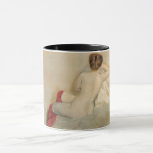 Mug Belle Femme avec Red Stockings
