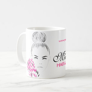 Mug Belle femme illustration de mode marque
