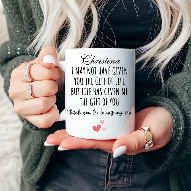 Mug Belle-fille personnalisée (Créateur téléchargé)