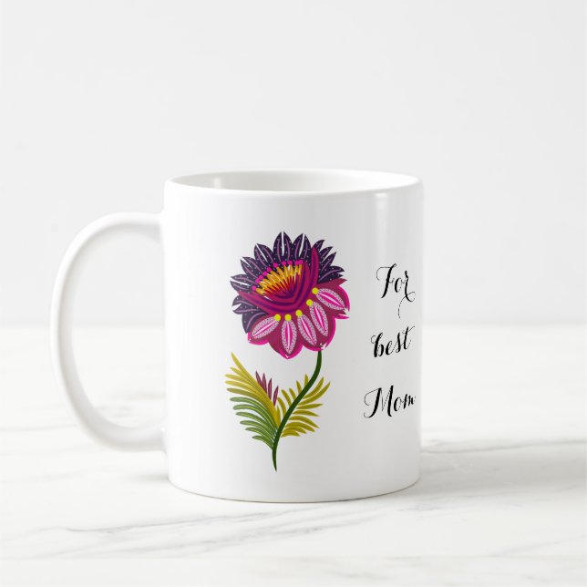 Mug Belle fleur (Gauche)