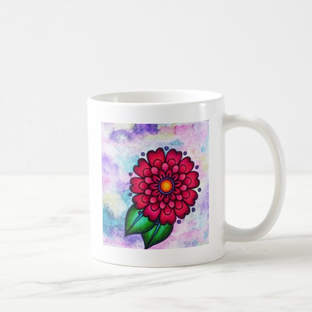 Mug Belle fleur d'eau vive (Droite)