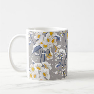 Mug Belle fleur d'hiver fleurissant dans le delic de n
