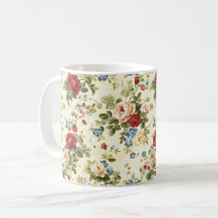 Mug Belle Fleurs Rouges Filles Rouges Printemps Romant