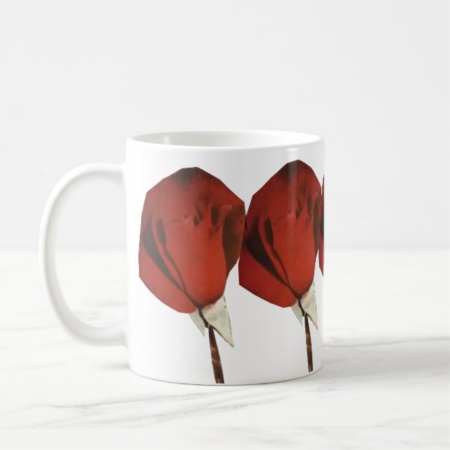 Mug Belle florale de Noël (Gauche)