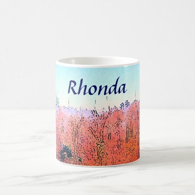 Mug Belle forêt d'orange (Centre)