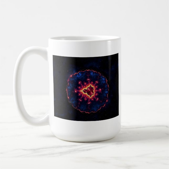 Mug Belle fractale de Mandelbrot manipulée (Gauche)