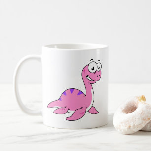 Mug Belle Illustration Du Monstre Loch Ness.