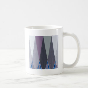 Mug Belle impression Extraordinaire Chevron Design Art