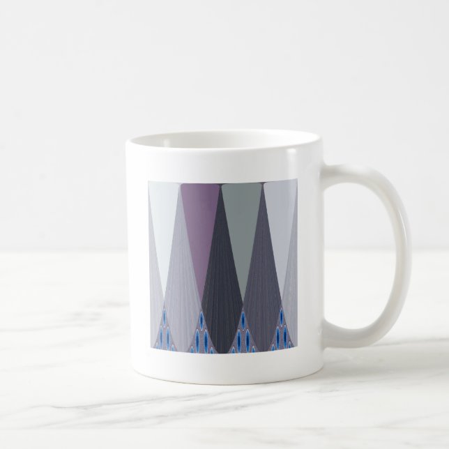 Mug Belle impression Extraordinaire Chevron Design Art (Droite)
