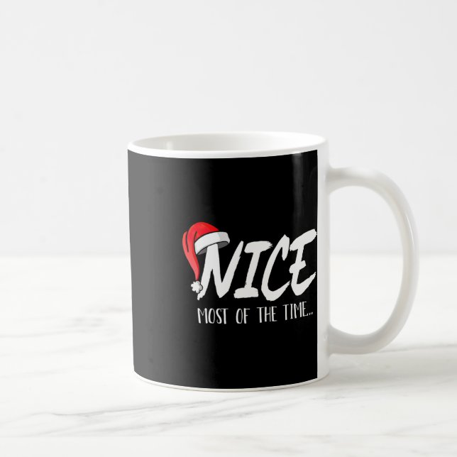 Mug Belle La Plupart Du Temps Drôle Couples De Noël Ma (Droite)