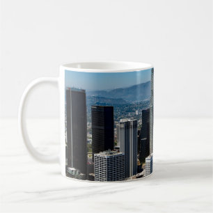 Mug Belle ligne Skyline du centre-ville de Los Angeles