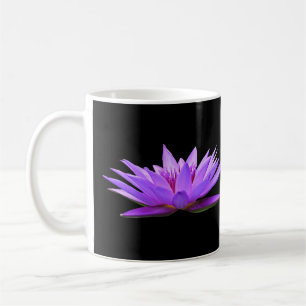 Mug Belle Lys d'eau flottante violet