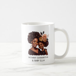 Mug Belle maman et fille noire (10)