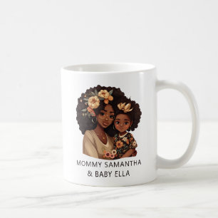 Mug Belle maman et fille noire (10)