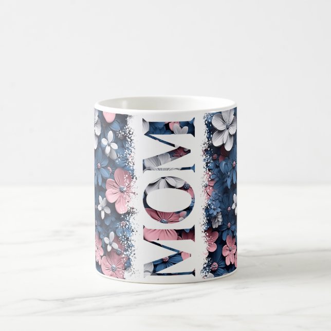 Mug Belle maman Floral Motif Fleurs 4 Mère (Centre)