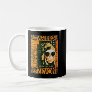 Mug Belle mannequin Warren Art Zevon Cadeau Fans de ci