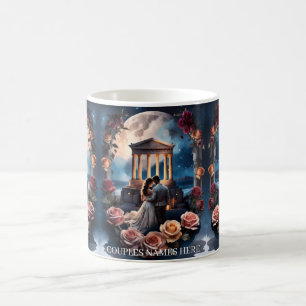 Mug Belle mariée et chambre debout au bord de la mer