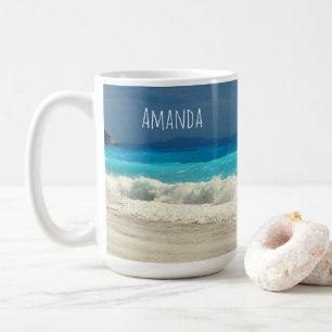 Mug Belle Mer Turquoise Photographie Tropicale