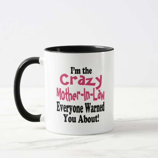 Mug Belle-mère folle (Gauche)