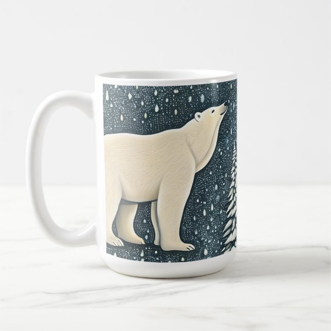Mug Belle Ours Polaire Artique (Gauche)
