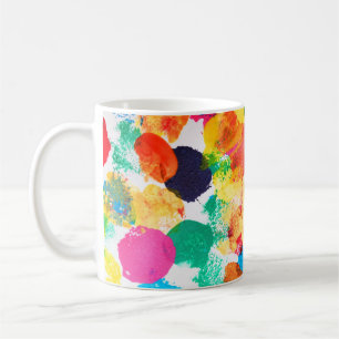 Mug Belle peinture abstraite colorée