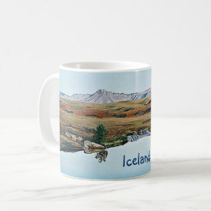 Mug Belle peinture paysagère islandaise