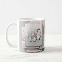 Belle Petite Mug, Sassy en Rose tendre