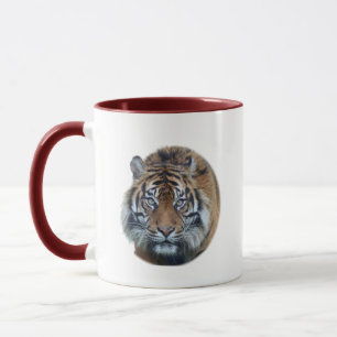 Mug Belle photo du visage du tigre du Bengale