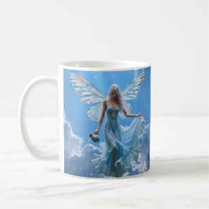 Mug Belle poitrine Aquarius dans les nuages