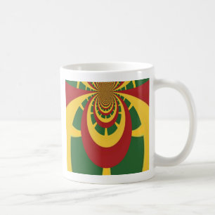 Mug Belle Rasta Extraordinaire Couleurs Art Imprimer