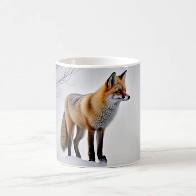 Mug Belle Renard en Neige (Centre)