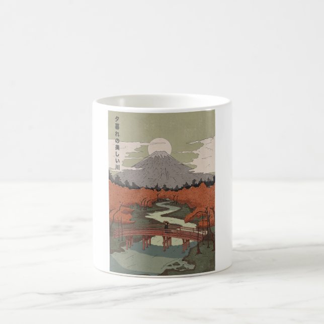 Mug Belle Rivière Au Crépuscule (Centre)