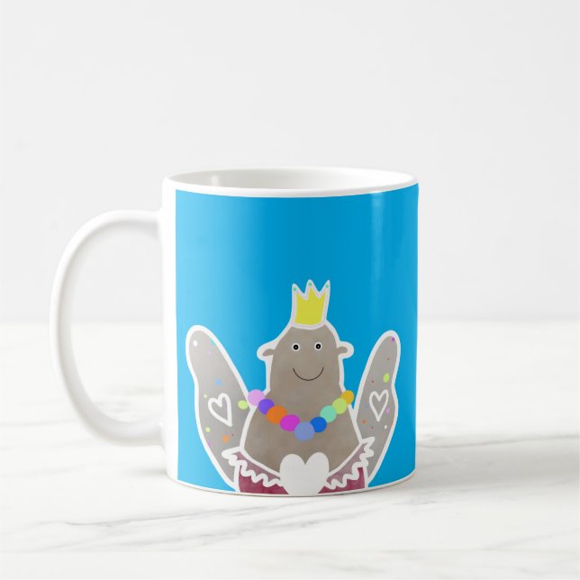 Mug Belle robe et couronne (Gauche)
