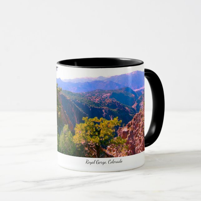 Mug Belle Royal Gorge, Colorado Café (Devant droit)