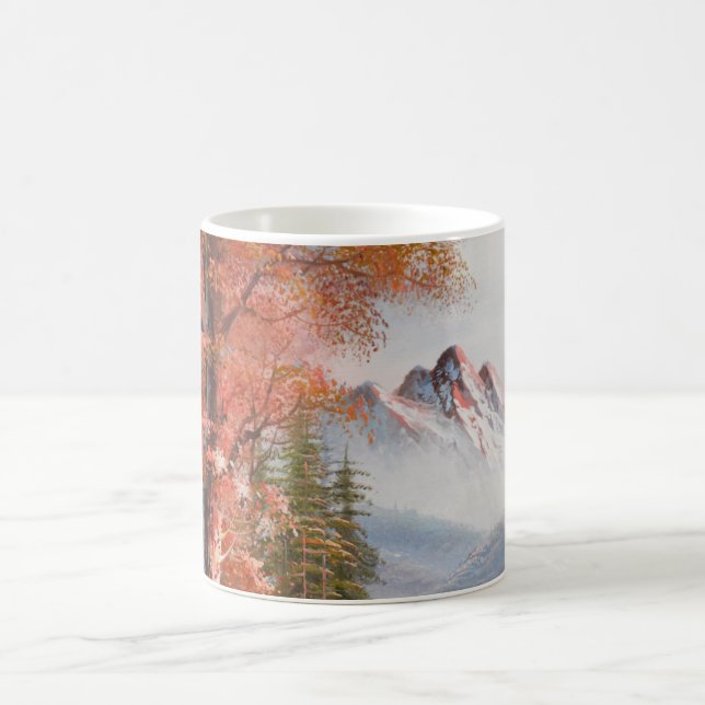 Mug Belle scène de montagne (Centre)