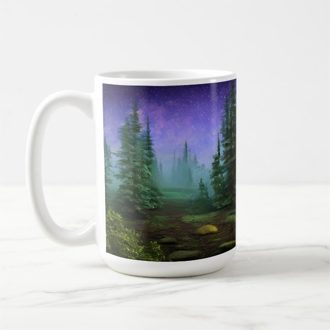 Mug Belle scène de nature au clair de lune (Gauche)