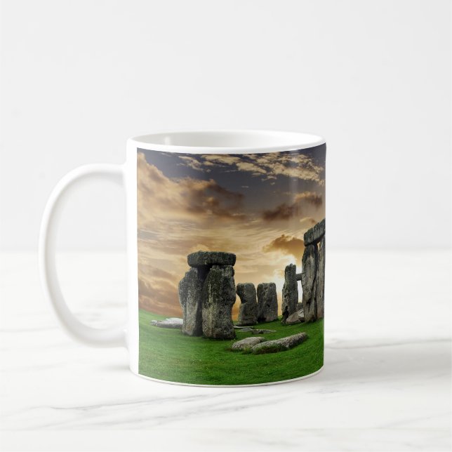 Mug Belle sculpture de Stonehenge-Wiltshire, Angleterr (Gauche)