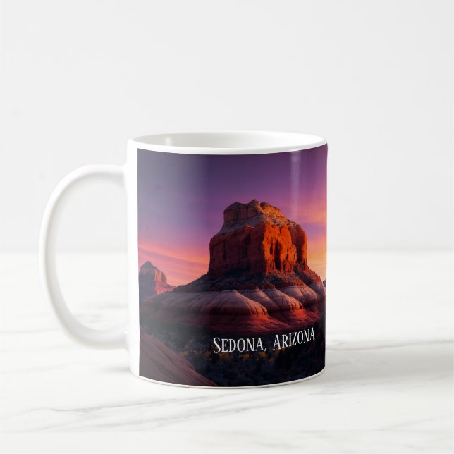 Mug Belle Sedona Arizona Red Rocks Paysage Art (Gauche)