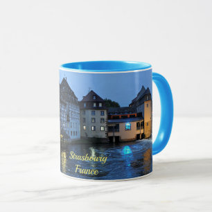 Mug Belle Strasbourg, France (étiqueté)