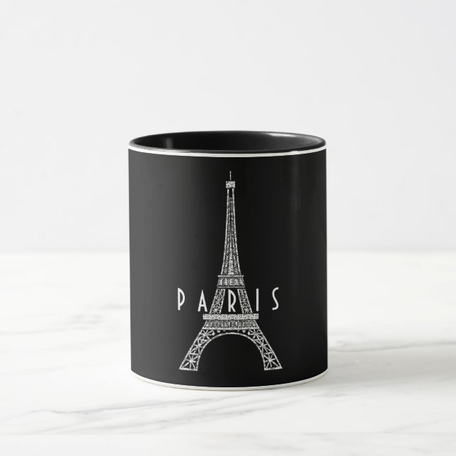 Mug Belle tour blanche France Paris Eiffel (Centre)
