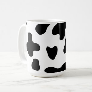 Mug Belle vache noire et blanche moderne