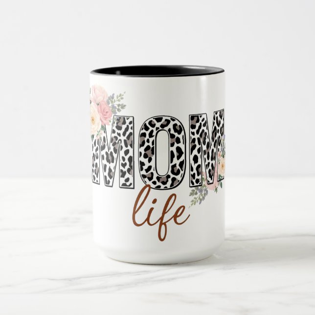 Mug Belle Vie de Maman Floral (Centre)